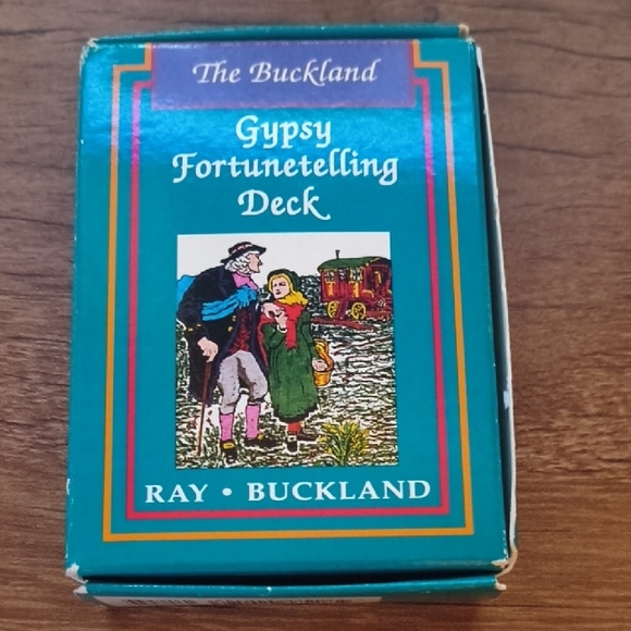 Vtg SEALED 1988 Raymond Buckland Gypsy Fortunetelling Deck Llewellyn Rare OOP - Picture 7 of 12